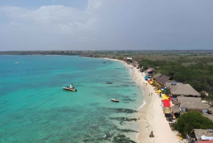 Cartagena: jednodniowa wycieczka do Aviary z wejściem + Playa Blanca autobusem