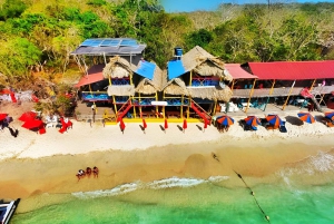 Cartagena: jednodniowa wycieczka do Aviary z wejściem + Playa Blanca autobusem