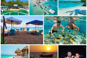 Cartagena de Indias: Pasadia 5 Islas del rosario and Baru boat trip