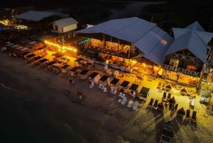 Cartagena: Sunset in Playa Blanca, Barú private beach club