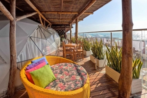 Cartagena: Sunset in Playa Blanca, Barú private beach club