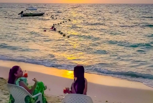 Cartagena: Disfruta de la puesta de sol de Barú en un club de playa privado