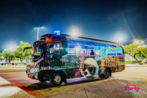 CARTAGENA: Join us for a super party on a typical chiva with an entertainer for 2 hours and a disco!