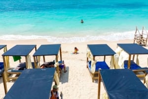 Cartagena: Full day at quiet beach with facilities and lunch