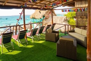 CARTAGENA: FULL DAY IN CRISTAL BEACH CLUB VIP+LUNCH+SNORKEL