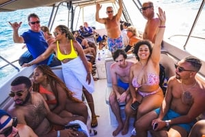 Cartagena: een hele dag sportboottocht naar 5 Rosario-eilanden