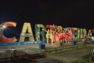 Cartagena: Lustiger Partybus mit Tanzfläche und guter Musik