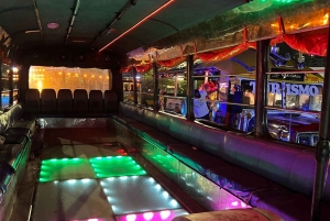 Cartagena: Lustiger Partybus mit Tanzfläche und guter Musik