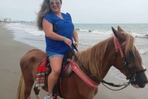 Cartagena: Horse riding on the beaches of Cartagena & PHOTOS
