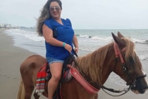 Cartagena: Horse riding on the beaches of Cartagena & PHOTOS