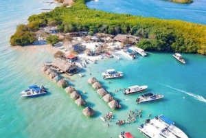 Cartagena: Escapada de un día al Club de Playa de Barú o Tierra Bomba