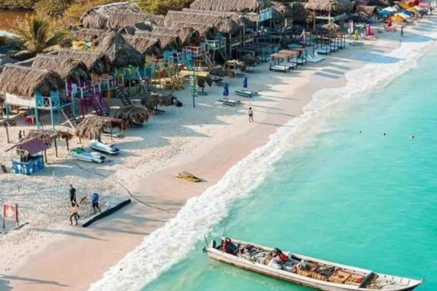 Cartagena: Islas del Rosario y Playa Blanca lancha rápida