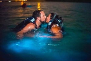 Cartagena: LUMINOUS PLANKTON, Playa Blanca Barù og lunsj