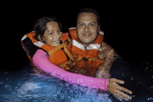 Cartagena: LUMINOUS PLANKTON, Playa Blanca Barù og lunsj