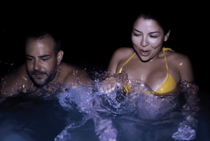 Cartagena: LUMINOUS PLANKTON, Playa Blanca Barù og lunsj