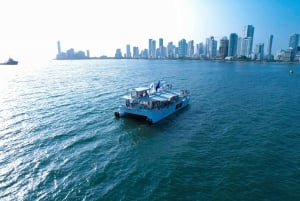 Cartagena: Sunset Bay Tour in Catamarán with Drinks