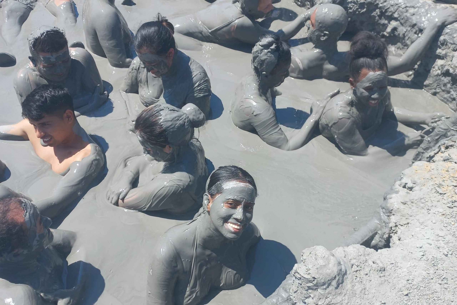 Cartagena: Mud Volcano Tour with Lunch, Pool, and Beach