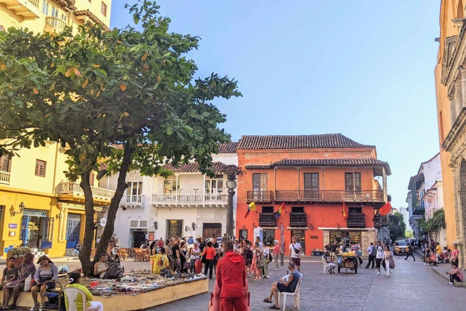 Cartagena: Casco Antiguo y Barrio Getsemaní Tour Autoguiado