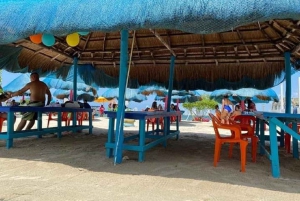 Carthagène : ÎLE DE PUNTARENA avec prise en charge à l'hôtel