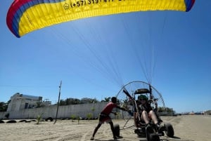 Cartagena: Paratriking Flight from the Beach