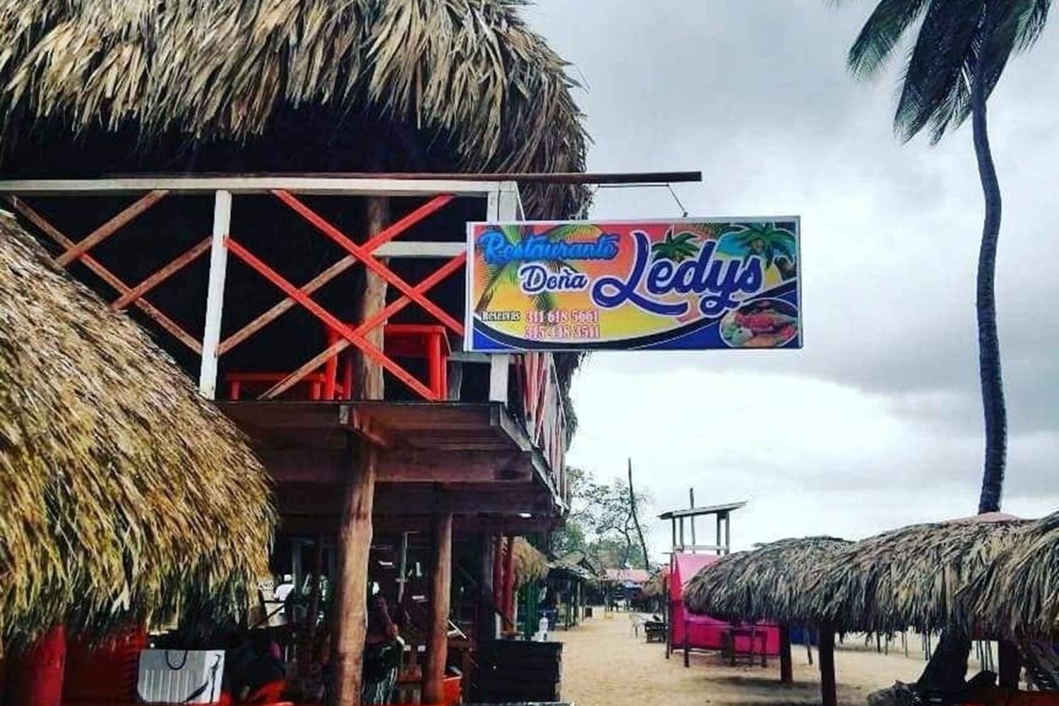 Cartagena: Playa Blanca BARU per speedboot met lunch