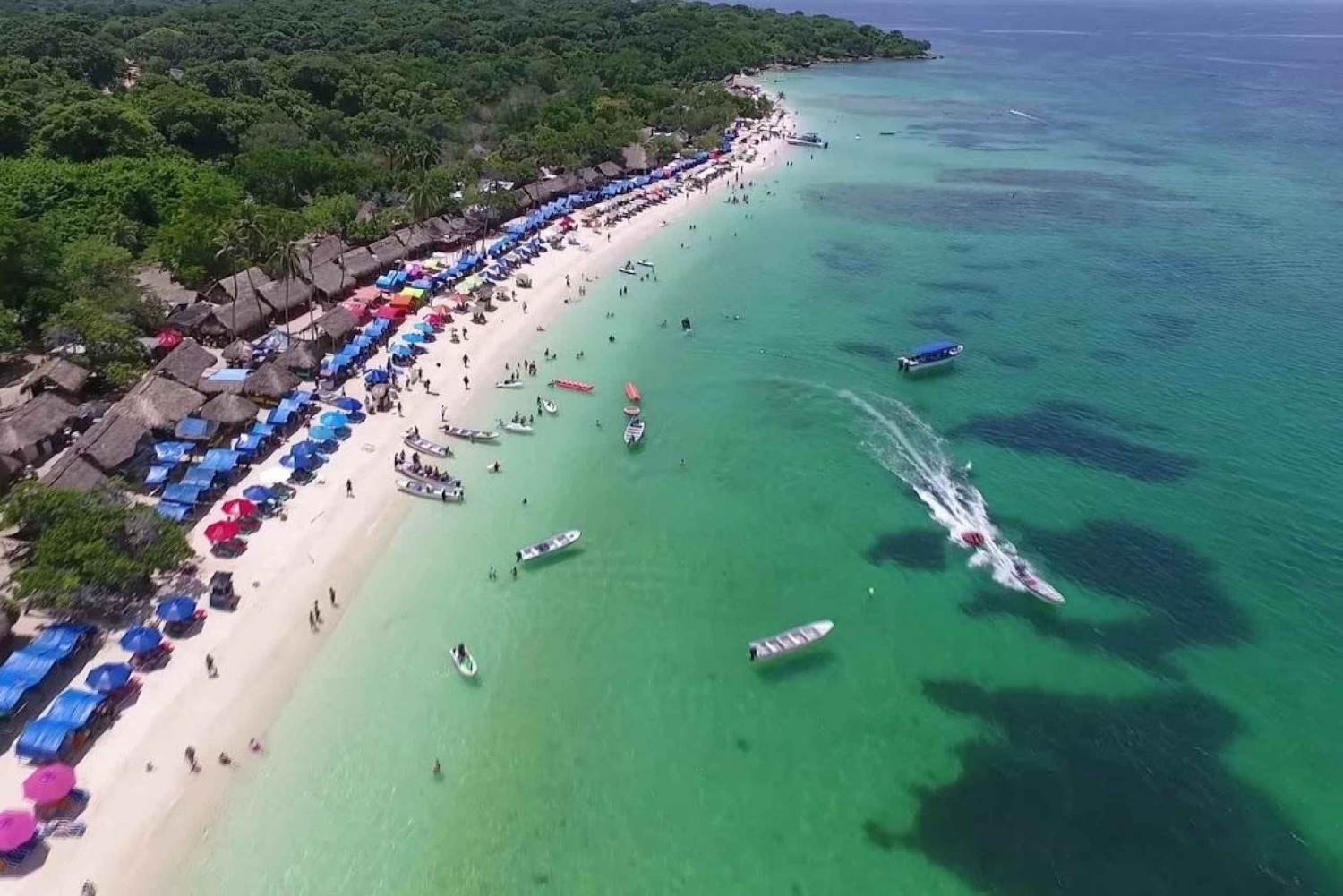 Cartagena: Playa Blanca Round-Trip Transfer