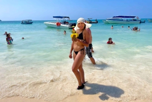 Kartagena: Wycieczka 1-dniowa na plażę Playa Tranquila z lunchem na łodzi