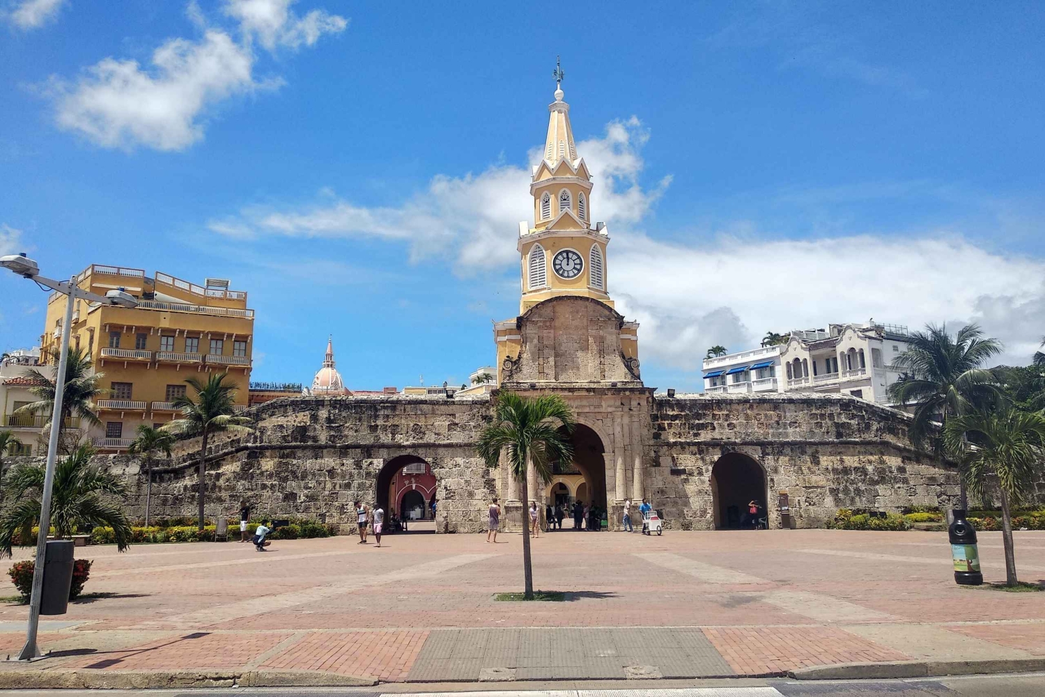 Cartagena: Privat byrundvisning i et køretøj med aircondition
