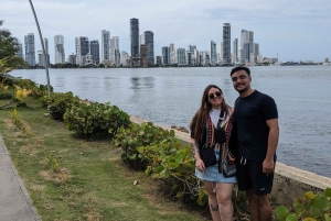 Cartagena: Privat byrundvisning i et køretøj med aircondition