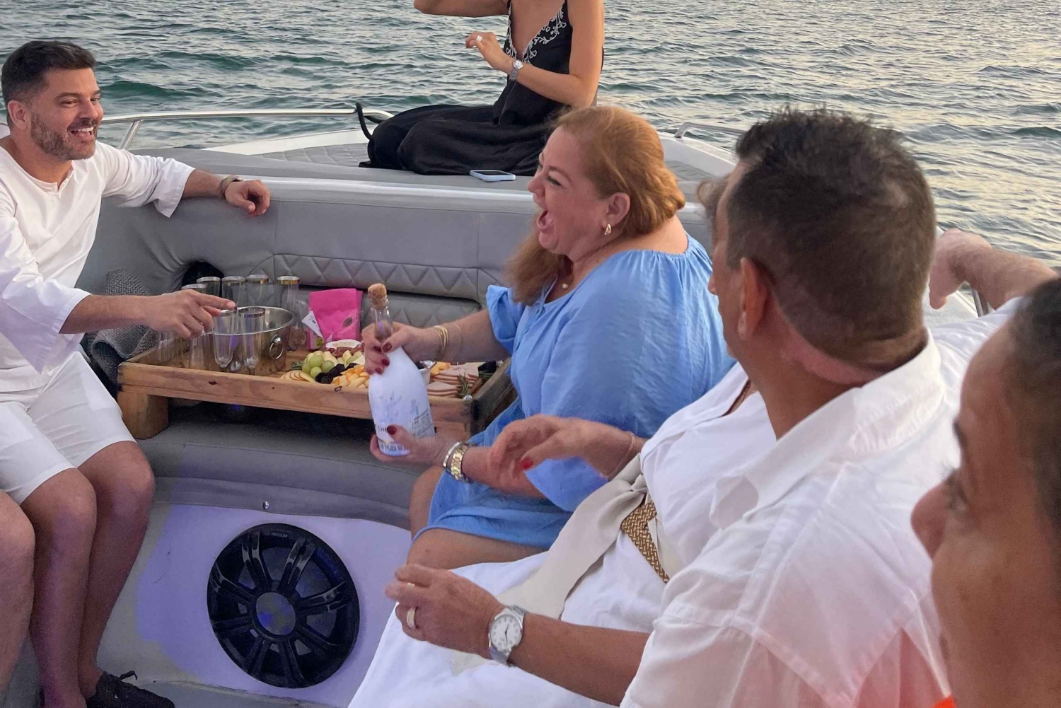 Cartagena: Privat båttur ved solnedgang og om natten