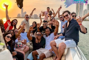 Cartagena: Privat båttur ved solnedgang og om natten