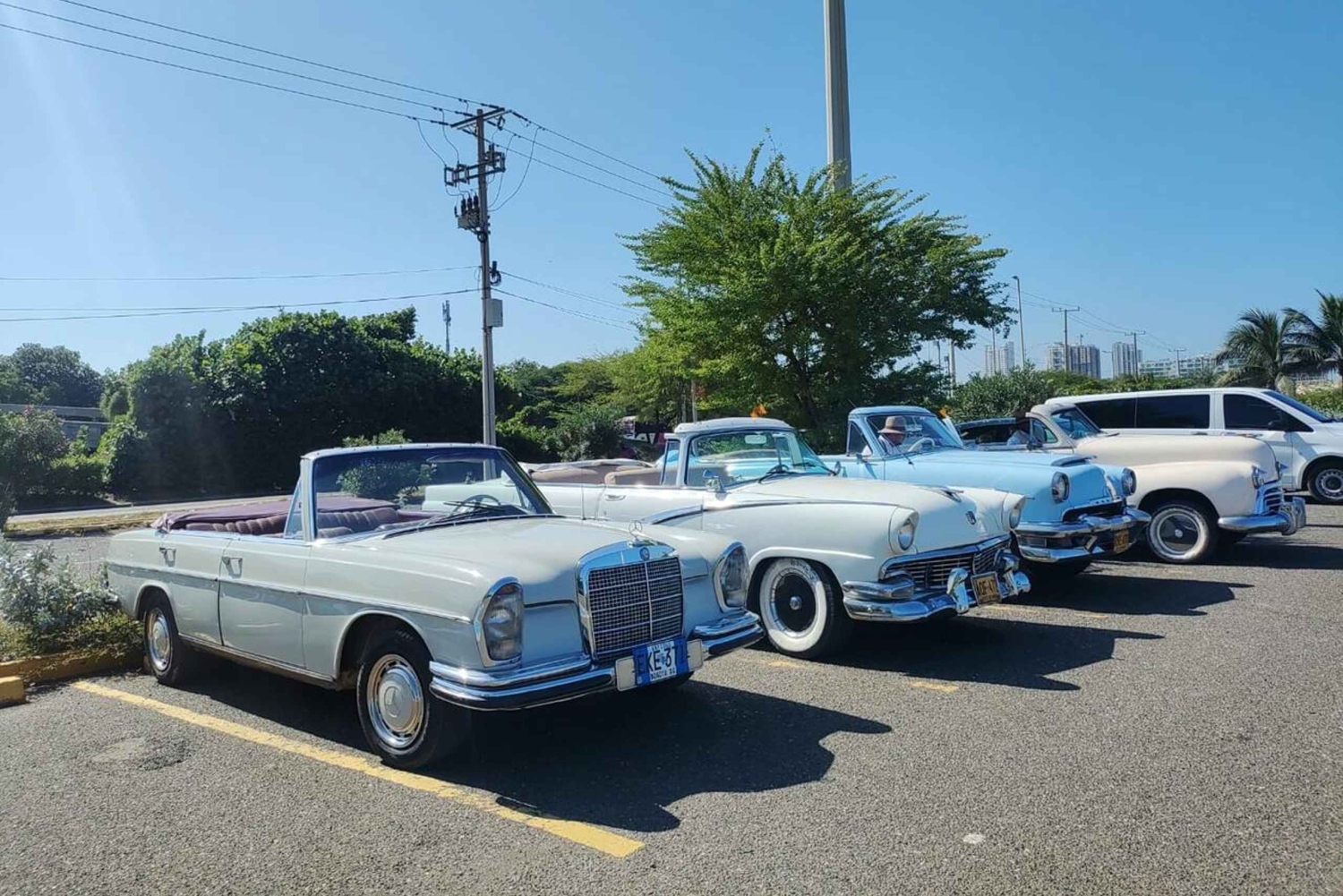 Cartagena: privat tur i gammel bil med historiker