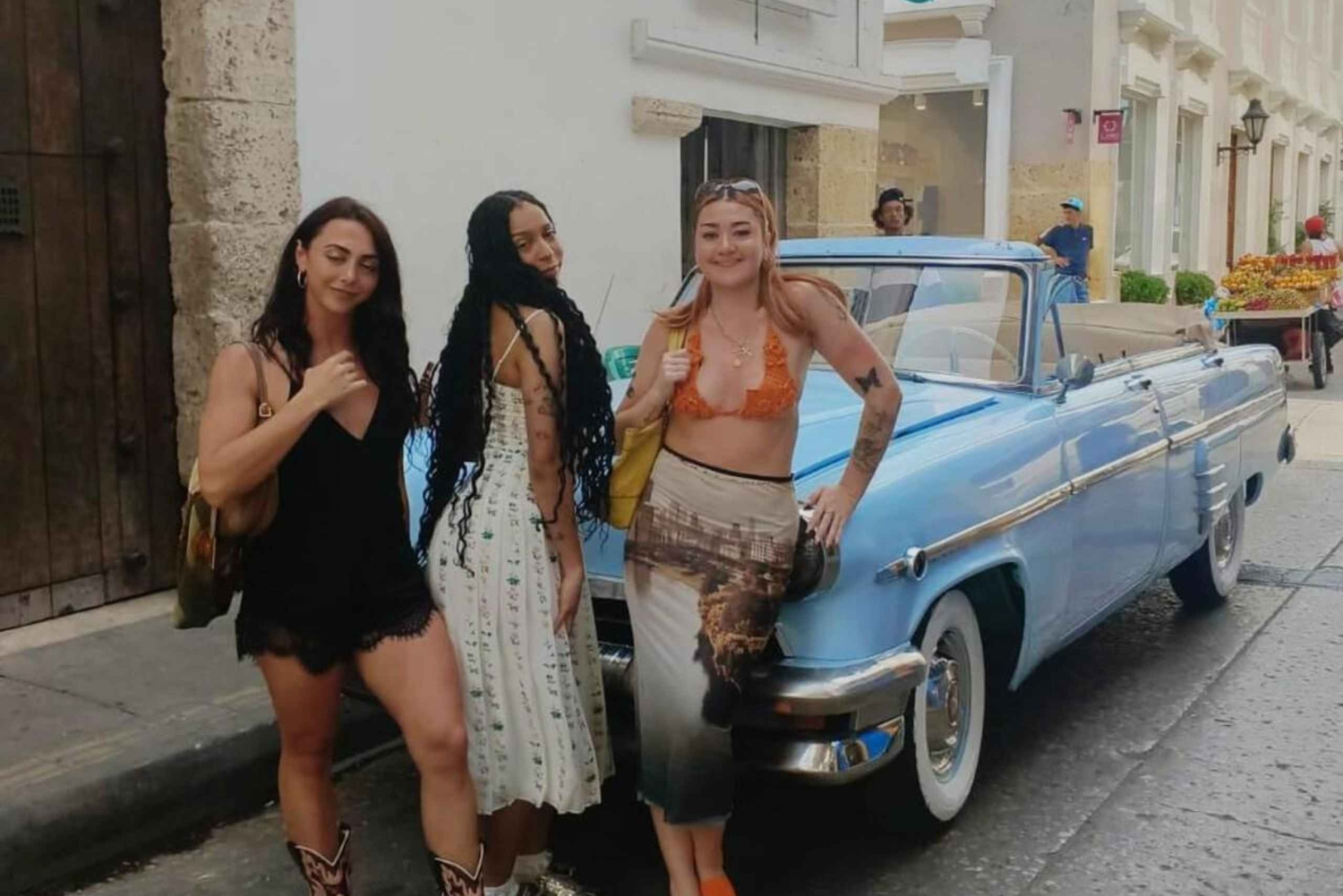 Cartagena: privat tur i gammel bil med historiker