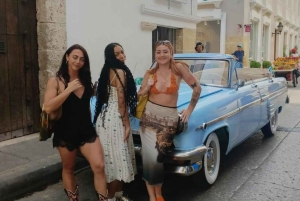Cartagena: privat tur i gammel bil med historiker
