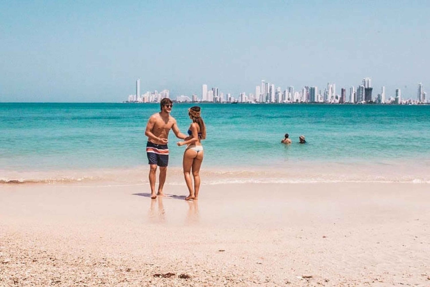 Cartagena: PUNTARENA-øya med henting på hotellet