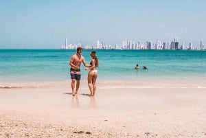 Cartagena: PUNTARENA-øya med henting på hotellet