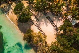 Cartagena: Rosario Islands by Boat with Snorkeling, Buffet, and Open Bar