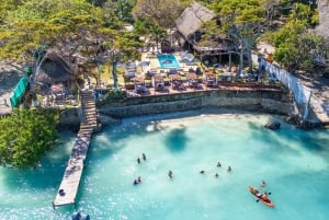 Cartagena: Rosario Islands Daypass Ibbiza Island Beach Club