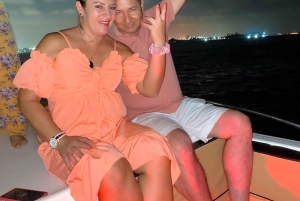 Cartagena: Speedbåtfest på bukten med åpen bar