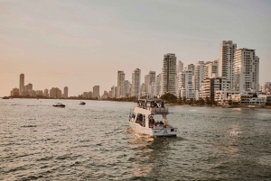 Cartagena: crucero al atardecer con barra libre