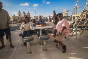 Cartagena: Sunset over Cartagena Bay aboard a brand-new catamaran
