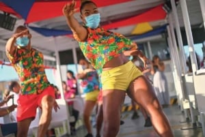 Cartagena - en seglats Segling i solnedgången i Cartagenabukten + öppen bar
