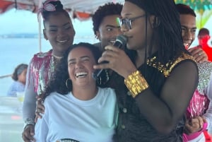 Cartagena - en seglats Segling i solnedgången i Cartagenabukten + öppen bar