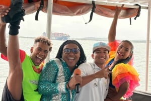 Cartagena: Żeglowanie o zachodzie słońca w zatoce Cartagena + otwarty bar