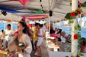 Cartagena: Żeglowanie o zachodzie słońca w zatoce Cartagena + otwarty bar