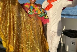 Cartagena: Żeglowanie o zachodzie słońca w zatoce Cartagena + otwarty bar