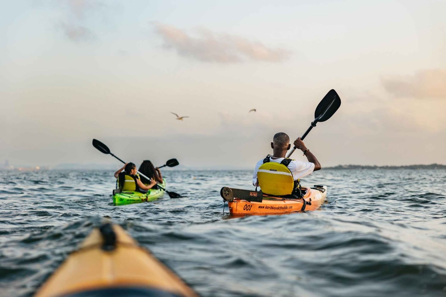 Cartagena: Excursión en Kayak de Mar al Atardecer