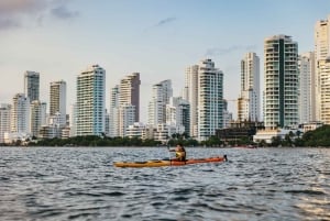 Cartagena: Excursión en Kayak de Mar al Atardecer