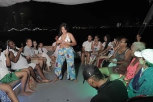 Cartagena: VIP-tur i bugten ved solnedgang med åben bar og klub