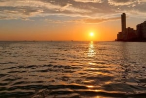 Cartagena: VIP-tur i bugten ved solnedgang med åben bar og klub